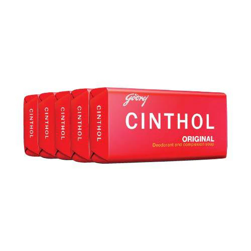 Cinthol Original Soap (Bundle of 5 x 100g)