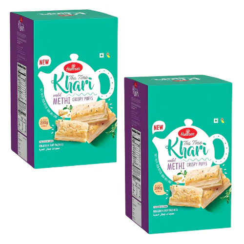 Haldiram's Khari Methi Puff (Bundle of 2 x 200g)