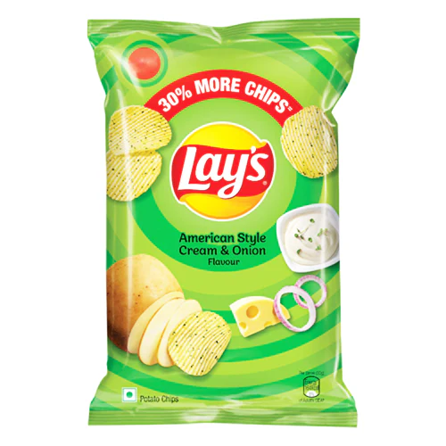 Lay's American style cream & Onion (40 to 52g)