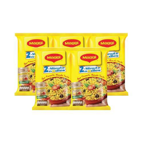 Maggi 2-Minute Noodles Masala (Bundle of 5 x 70g)
