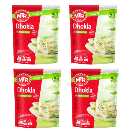 MTR Instant Dhokla Mix (Bundle of 4 x 200g)