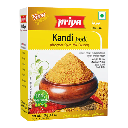 Priya Kandi Podi / Redgram Spice Mix Powder (100g) - Sale Item [BBD: 3 April 2026]
