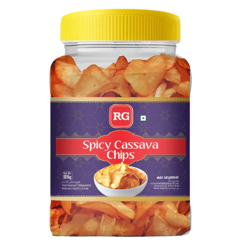 RG Spicy Cassava Chips (125g)